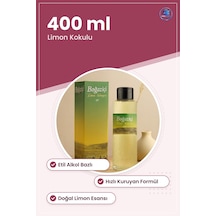 Kolonya Limon Kokulu 400 Ml Alkollü El Temizliği Ferahlık Hijyen