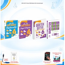 Çanta Yayınları 2026-2027 6. Sınıf Tüm Dersler 4 Kitap Mat-sos Soru/sos Defter/paragraf Set