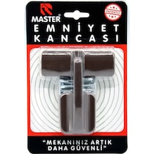 Lüks Emniyet Kancası koyu Kahve emk-02