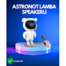 Ayarlanabilir Parlaklık Ve Zamanlayıcı Modlu Astronot Lamba Çok Renkli