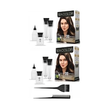 Sea Color 6.0 Koyu Kumral 2 Adet+Boyama Tarak+Fırça