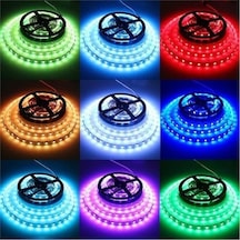 12V/60 LED İÇ MEKAN IP 20 SARI ŞERİT LED  5 metre-4316