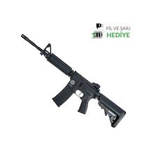 Delta Armory Grand Power Ar15 Rıs Charlie Siyah Aeg Airsoft / Pil Şarj Setli