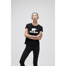 Bad Bear Logo Tee Kadın T-Shirt