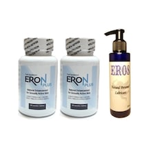 Eros Lubricant 125 Ml + 2adet Eron Plus 60lı Erkeklere Özel