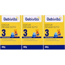 Bebivita 3 Bebek Sütü 400 G 3'lü Set