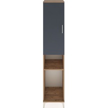 Hyperion Dolap 3 Raflı Tek Kapaklı Tek Askılı 44x44x221 Çam-a... Çam