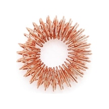 1 Adet 2.5 Cm X 1 Cm 1/5 Adet Parmak Masaj Halkası Akupunktur Şekil Masajı Relax Parmak El Bakımı Aracı 27mm El8ı64 Çok Renkli