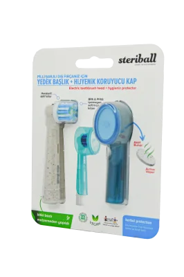 Steriball Yedek Başlık + Hijyenik Koruyucu Kapak