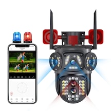 Avenir Av-s314 Wifi Hoparlörlü 4mp 2 Kameralı 10x Optik Zoomlu Pt