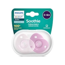 Soothie Emzik 0-6ay Pembe İkili 2 Adet
