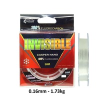 Captain Invisible Casper Nano 50m 0.16mm Fluorocarbon Misina