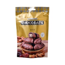 Chocodate Sütlü Çikolata Kaplı Bademli Hurma 100 G 4'li Avantaj Paketi Mıchu