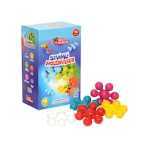 Sevimli Moleküleller Puzzle Birleştirme Oyunu Eğitici Oyuncaklar