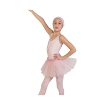 694 Kristal Tül Etek Pembe