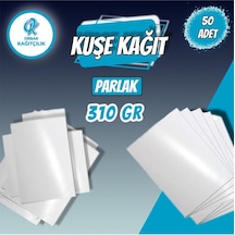 Kaliteli A4 Parlak Kuşe Kağıdı Dijital Baskı,sertifika Ve Fotoğraf Kağıdı 310gr 50 Adet 0,96 Kg