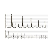 SEA HORSE SH 8247 - 1/0-1- Beyaz 3,lü  İğne 1 PAKET 5 ADET