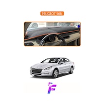Peugeot 508 2010-2018 Uyumlu Torpido Örtüsü Yansıma Önleyici Tam Koruma Kolay Montaj H94 Torpido Halısı