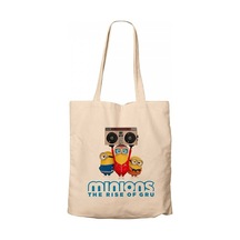 Minions The Rıse Of Gru Krem Kanvas Bez Çanta Krem