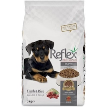 Reflex Puppy Kuzu Etli ve Pirinçli Yavru Köpek Maması 2 x 3 KG