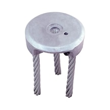 Baseh Metal Halatlı Kaldırım Temizleme Aparatı Tüm Tırpanlar İçin