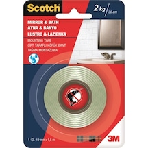 3M 4003 Scotch® Ayna Çift Taraflı Köpük Bant 19 MM  x 1.5 M