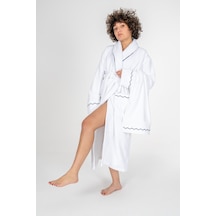 Cotton Box Classic Bornoz Seti Josina Beyaz Kadın M/l Beyaz