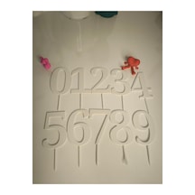 Pasta Numaraları0-9 Plastik Rakam Seti