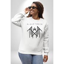 Sleep Token Unisex Beyaz Sweatshirt Beyaz