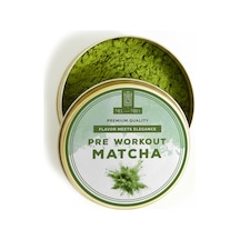 Pre-workout Matcha Powder 25g, Antrenman Öncesi Sporcu Matchası - Yüksek Enerji Destekli