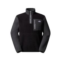 The North Face Erkek Yumiori 1/4 Fermuarlı Polar Ceket Nf0a883ss5h1 Siyah