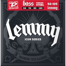 Jim Dunlop Lks50105 Lemmy Signature Bass Gitar Teli 50-105