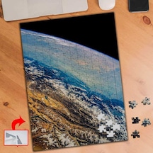 Gezegen Dünya Yakın Çekimi 240 Parça Puzzle Yapboz Tablo-440763
