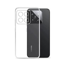 Newface Xiaomi Mi 15 Pro Kılıf Lüx Şeffaf Silikon Resimdeki