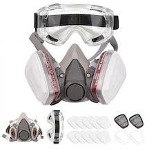 Jms Solunum Cihazı Yarım Yüz Parçası 6200 Gaz Maskesi