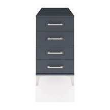 Kronos Komodin 4 Çekmeceli 44x59x80 Antrasit-antrasit Antrasit