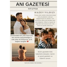 Anı Gazetesi Posteri, Doğum, Özel Gün, Nişan, Düğün, Her An İçin Kişiselleştirilebilir Hatıra