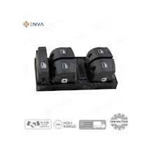 Audi A3 Sol Ön Dörtlü Cam Açma Düğmesi Anahtarı 2004-2011