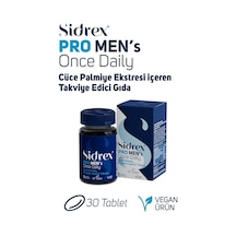 Sidrex Pro Men's Once Daily Cüce Palmiye Eki İçeren Takviye Edici Gıda 30 Tablet