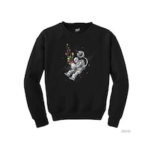 End Of Human Siyah Sweatshirt Siyah