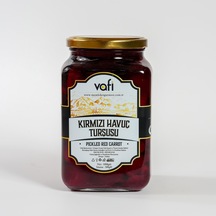 Vafi Turşu Serisi Kırmızı Havuç Turşusu 1000cc-500gr-8485