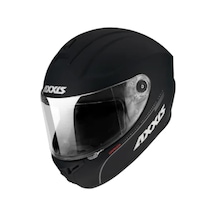 Axxıs Draken Solid Mat Siyah Kask Yeni Model -2022