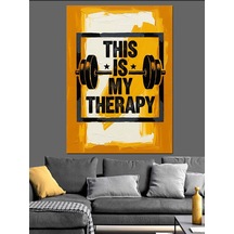 Ahşap Tablo This Is My Therapy