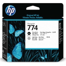Tonersepeti Hp 774 P2w00a Foto Siyah Açık Gri Baskı Kafası