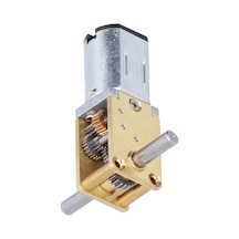 Dianziye 12v D Çapraz Metal Redüksiyon Motoru - Yüksek Dayanıklı, Düşük Gürültü - Dıy Robot Oyuncakları, Akıllı Oyuncaklar İçin 136 Devir/dakika