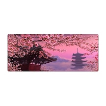 Porge Gamer Mouse Pad 70x30 Mouse Pad Xl Büyük Oyuncu Pembe Mousepad Pembe Toji, 70x30 Cm 3mm Kalınlık