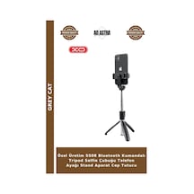 Özel Üretim Ss08 Bluetooth Kumandalı Tripod Selfie Çubuğu Telefon Ayağı Stand Aparat Cep Tutucu