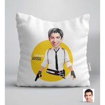 Kişiye Özel Erkek Pubg Karikatürlü Yastık-8