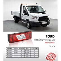 Mars 510452 Stop Lambası Sol Transıt V363 Pıkap 14
