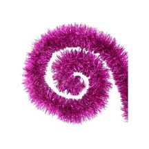 3 Paket 6,5 Cm Kalın Sim Süs Fuşya - Yılbaşı Süsü